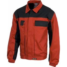 Cazadora de piezas combinadas y ajuste en laterales WORKTEAM Future WF1100