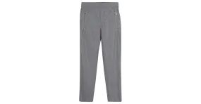 Stella Mc Cartney Pantalones rectos de lana gris de Stella McCartney 